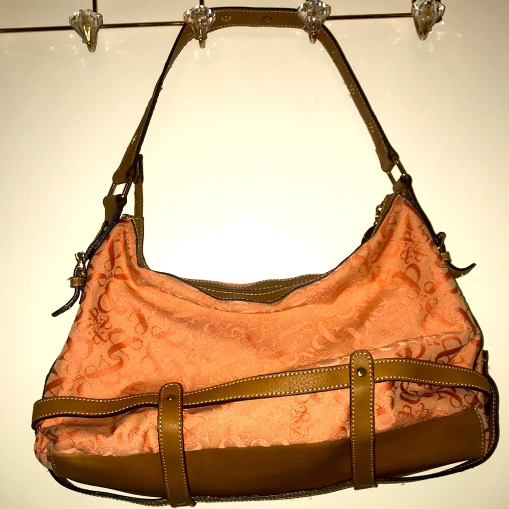 Faux leather & canvas Hobo bag. I TAKE OFFERS TOO